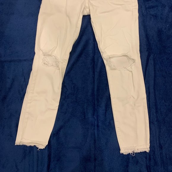 DL1961 Margaux White Instasculpt Ankle Skinny Newport Size 30 - Picture 2 of 5